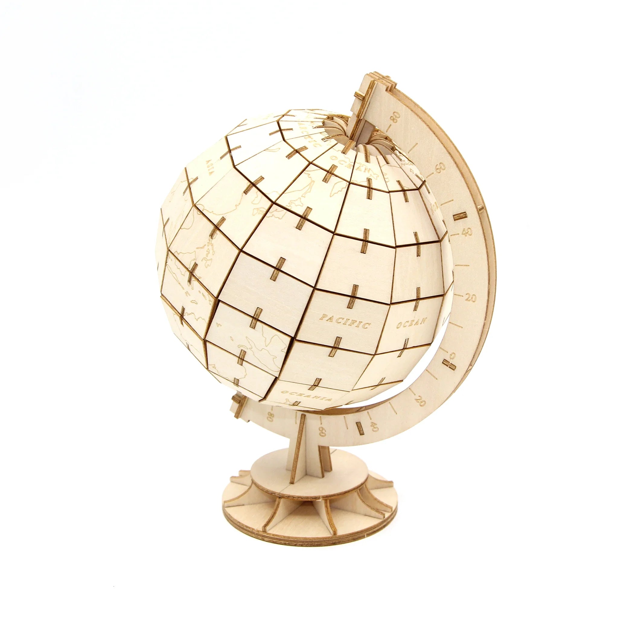 Globe Wooden Puzzle By JIGZLE