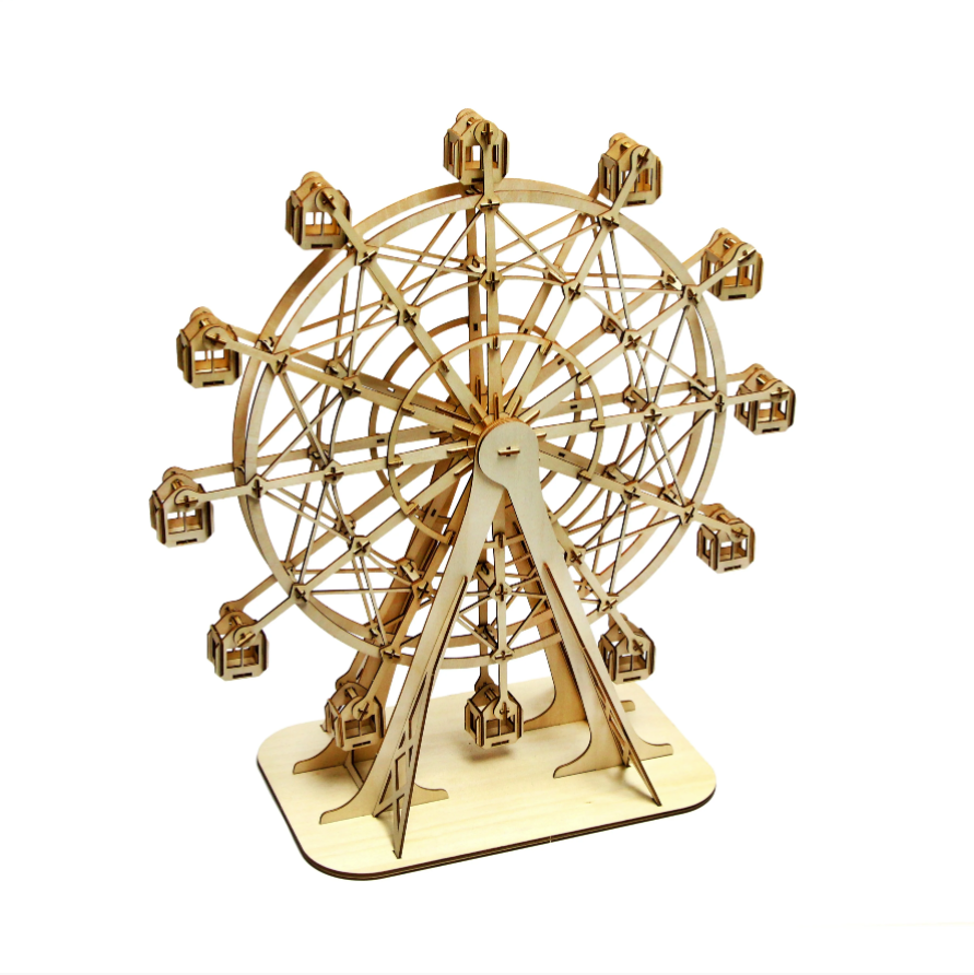 Ferris Wheel (Large) Wooden Puzzle By JIGZLE