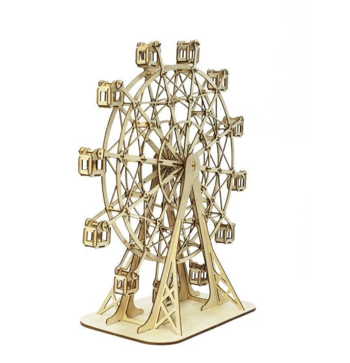 Ferris Wheel (Large) Wooden Puzzle By JIGZLE