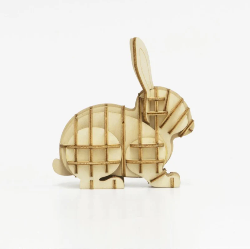 Rabbit Wooden Puzzle by JIGZLE