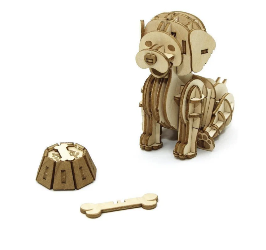 Golden Retriever Wooden Puzzle by JIGZLE