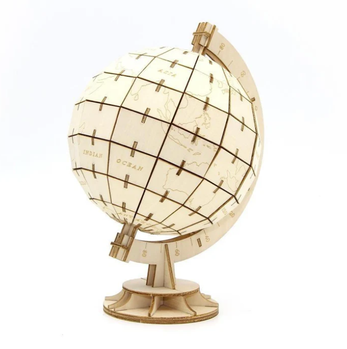 Globe Wooden Puzzle By JIGZLE