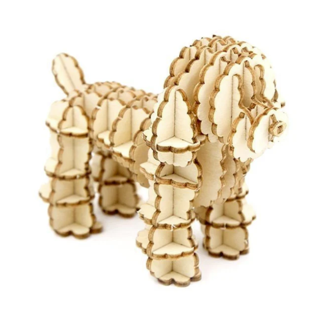 Toy Poodle Wooden Puzzles by JIGZLE