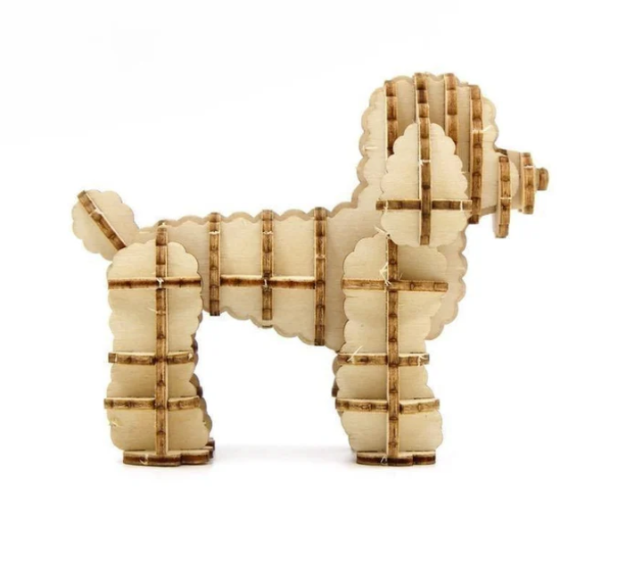 Toy Poodle Wooden Puzzles by JIGZLE