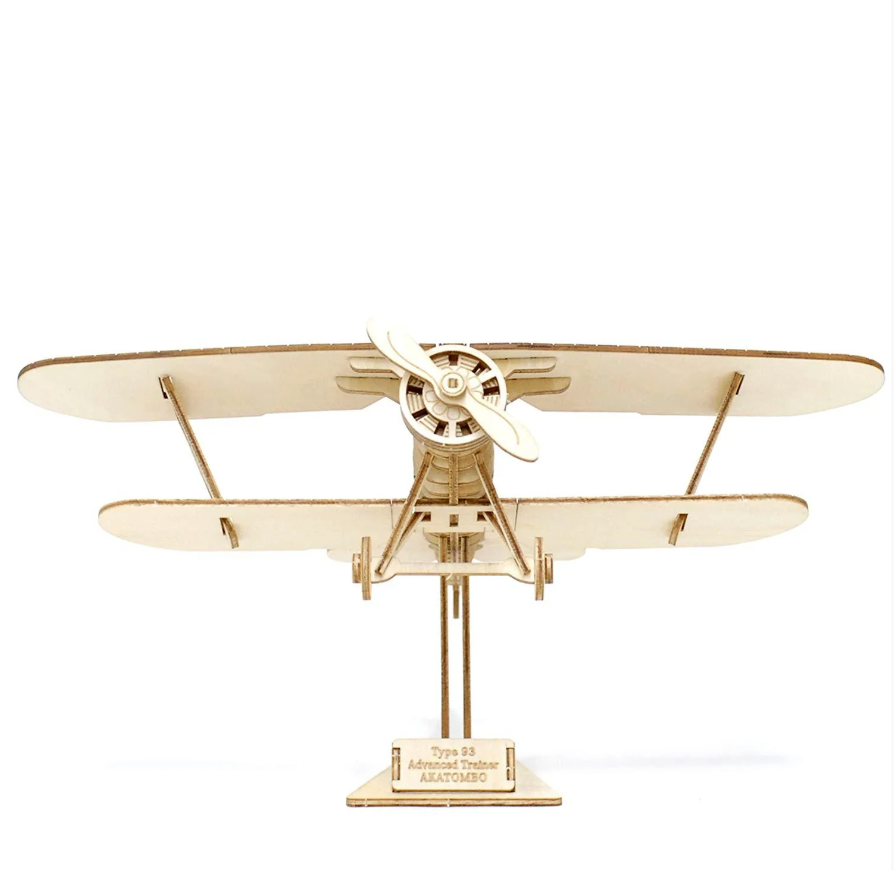 Biplane Wooden Puzzle by JIGZLE