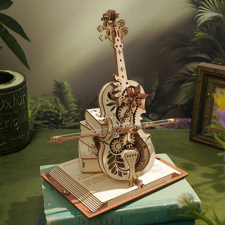 Magic Cello Mechanical Music Box