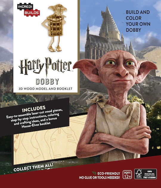 HarryPotter Dobby 3D wood model