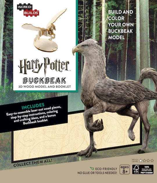 HarryPotter Buckbeak 3D Wood Model