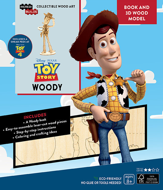 Toy Story Woody 3D Wood model