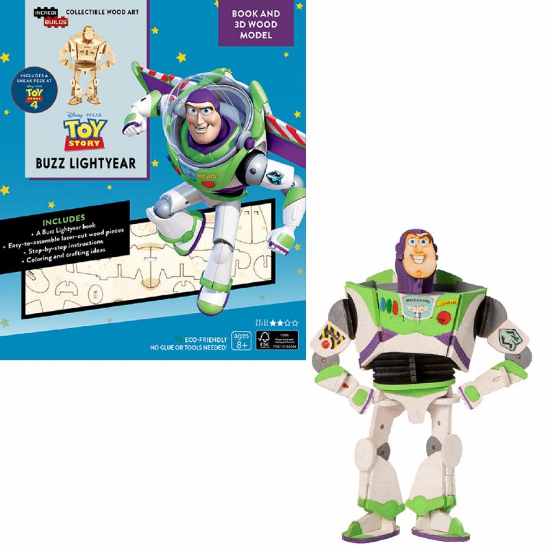 Toy Story Buzz Lightyear 3D Wood Model