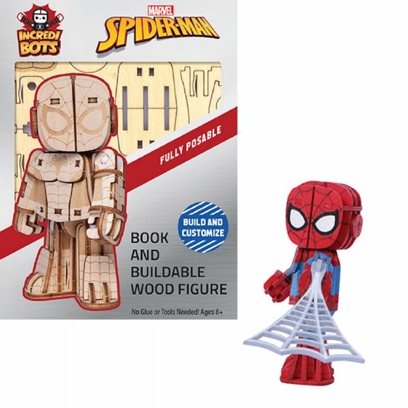 Marvel Avengers Spider-Man 3D Wood Model