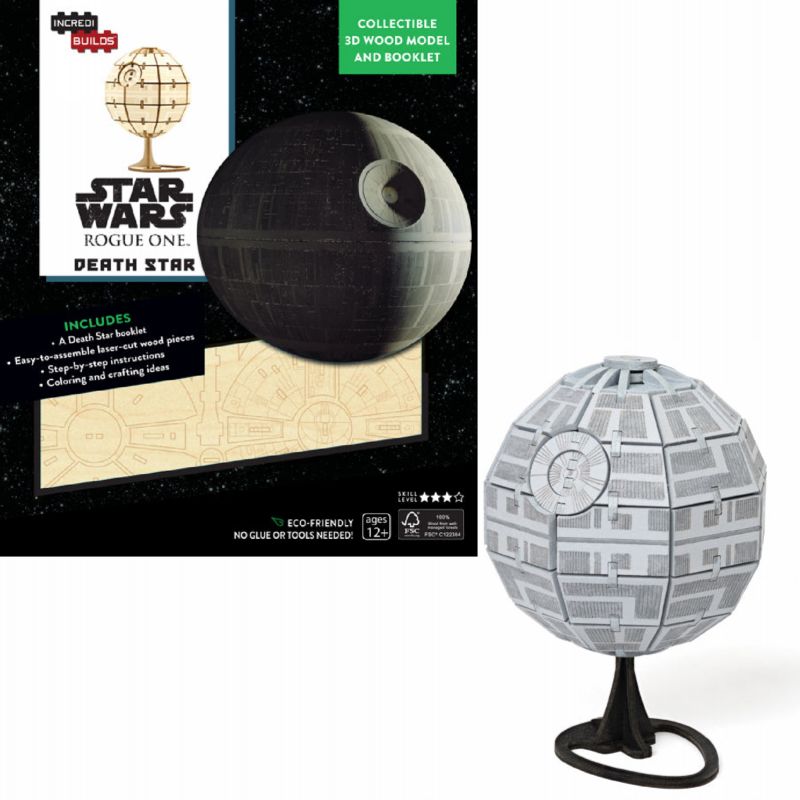 Star Wars Death Star 3D Wood Model